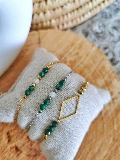 Bracelets malachite