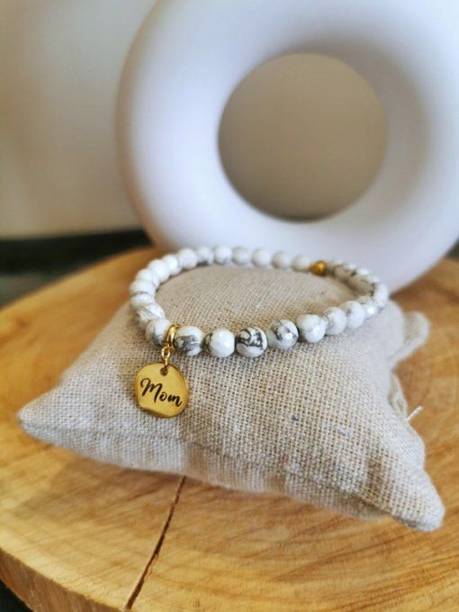 Bracelet MOM howlite