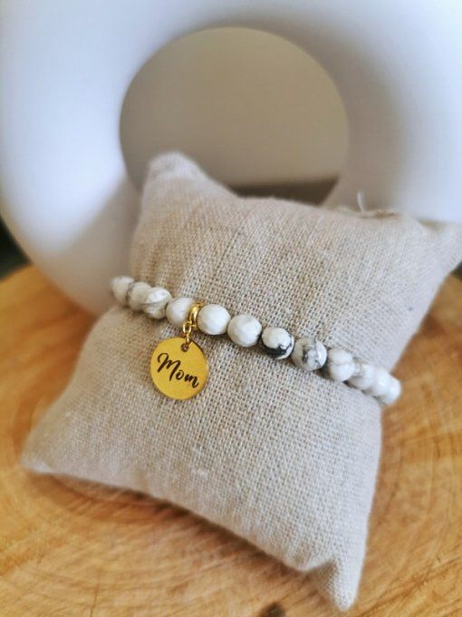 Bracelet MOM howlite