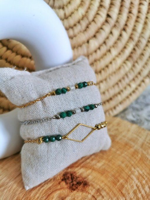 Bracelets malachite