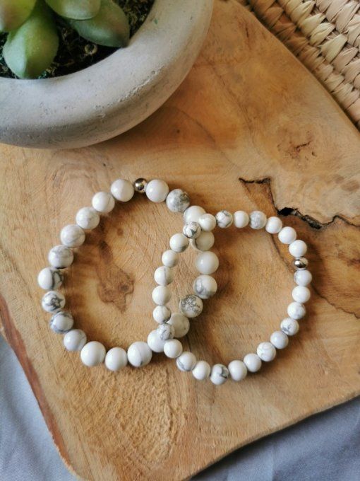 Bracelet howlite