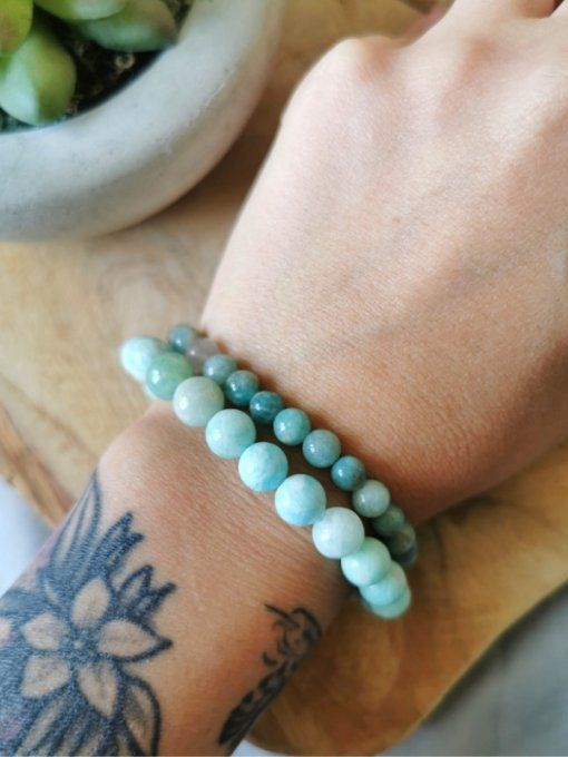 bracelet amazonite